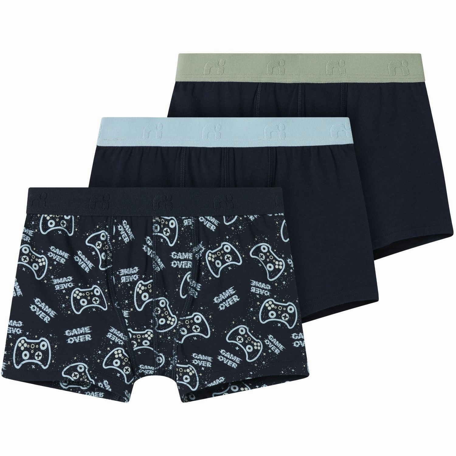Name It Dark Sapphire Boxershorts 3-pack Sapphire Game Noos Coveted Valuable