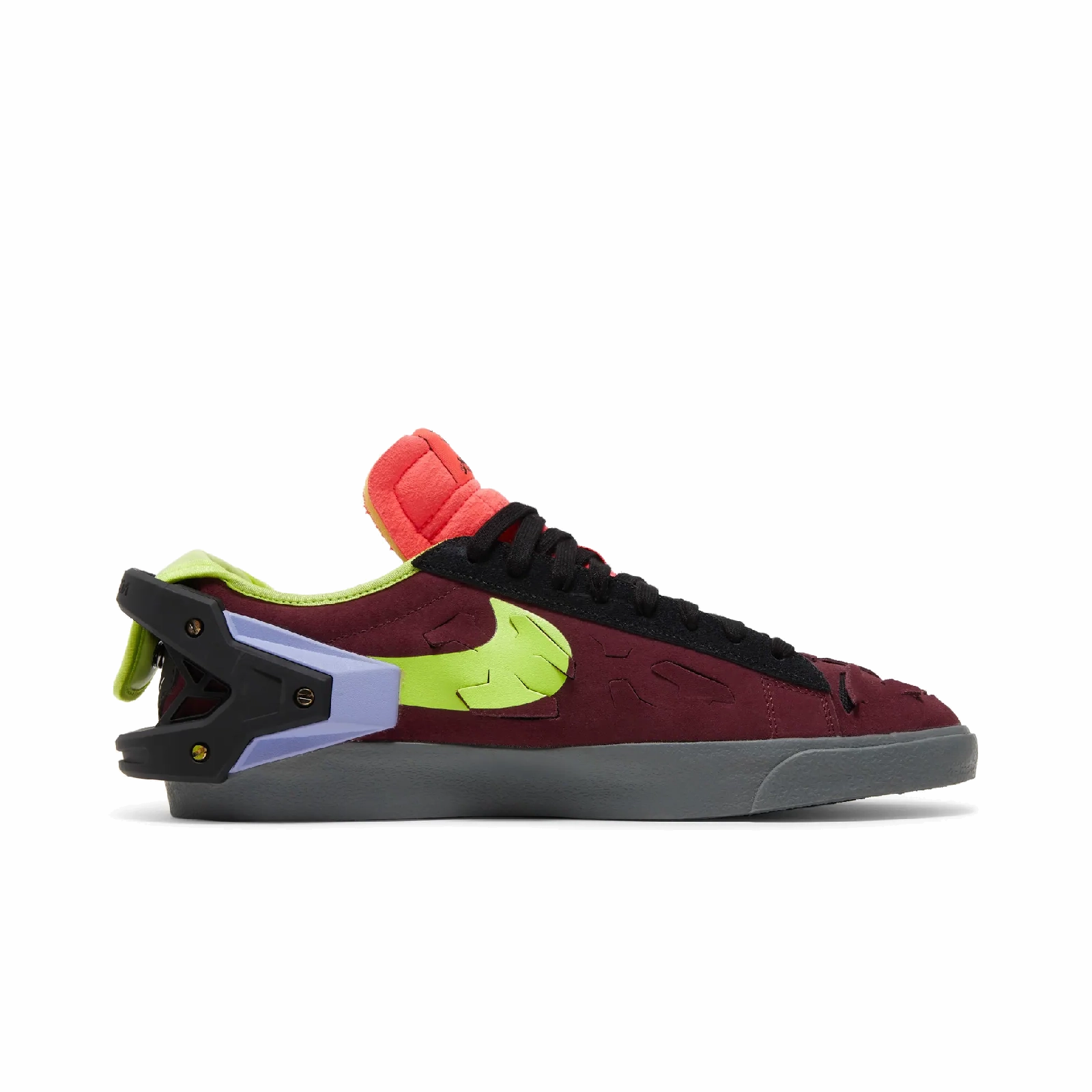 Designer finish Nike Blazer Low Acronym Night Maroon