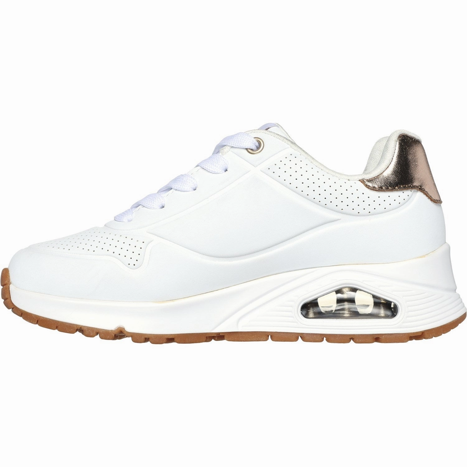 Designer shoes Skechers WHT Uno Gen1 - Shimmer Away Sneakers