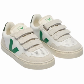 Designer shoes Veja Extra White Emeraude Small V-90 Sneakers Brogues
