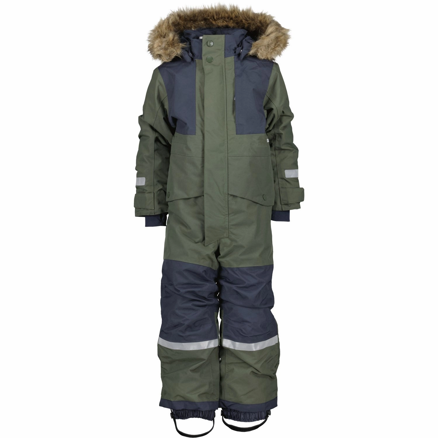 Desirable Didriksons Deep Green Bjrnen Kids Coverall Bow