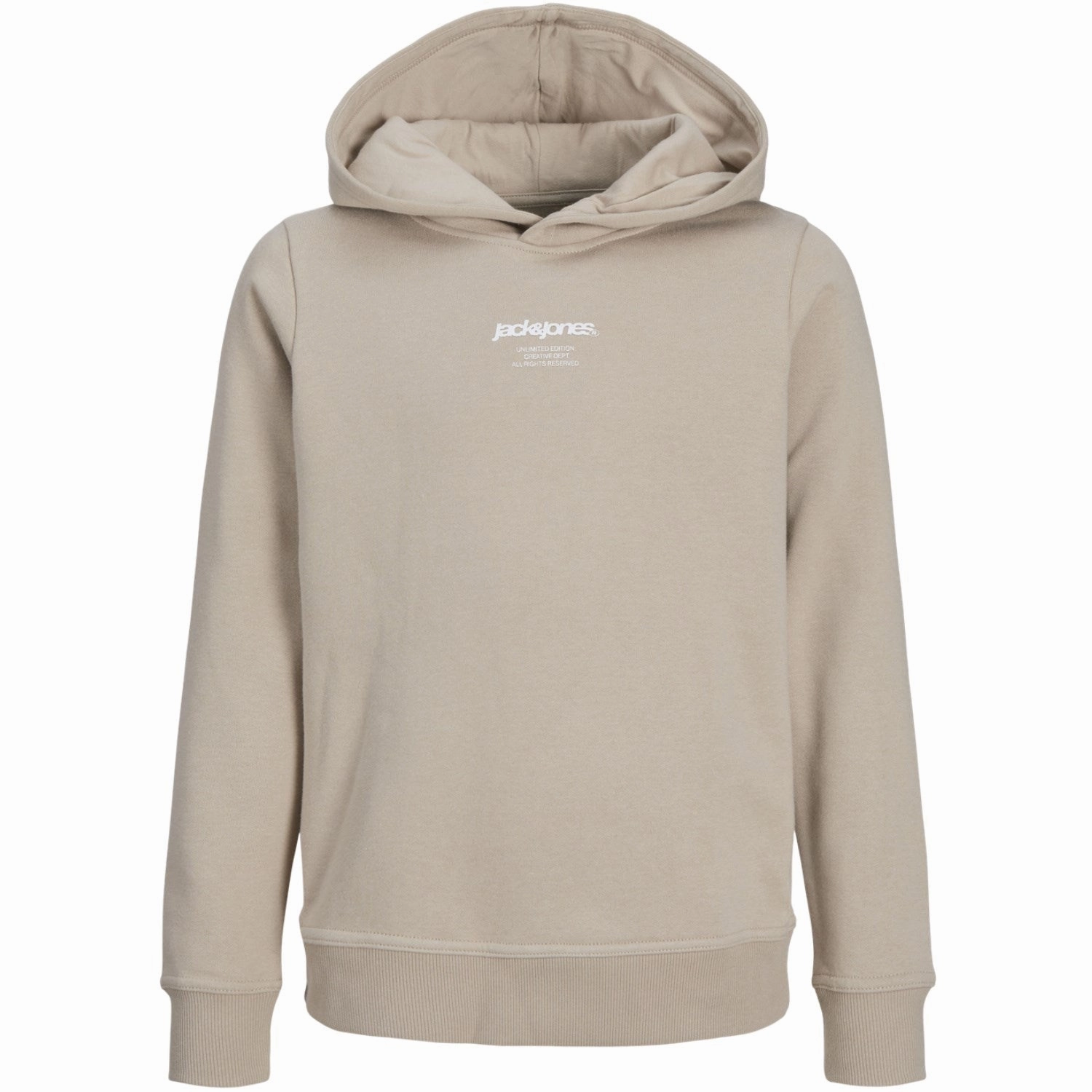 Jack & Jones Junior Pure Cashmere Tarmac Camo Back Print Hoodie Lavish Premium