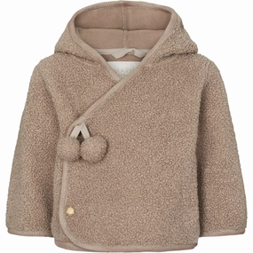 Desirable MarMar Bonded Teddy Sandy Shores Jojo Fleece Jacket Zipper
