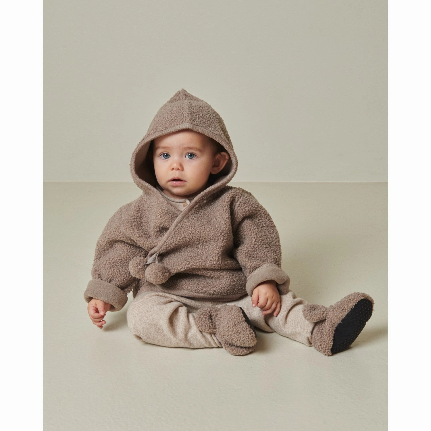 Desirable MarMar Bonded Teddy Sandy Shores Jojo Fleece Jacket