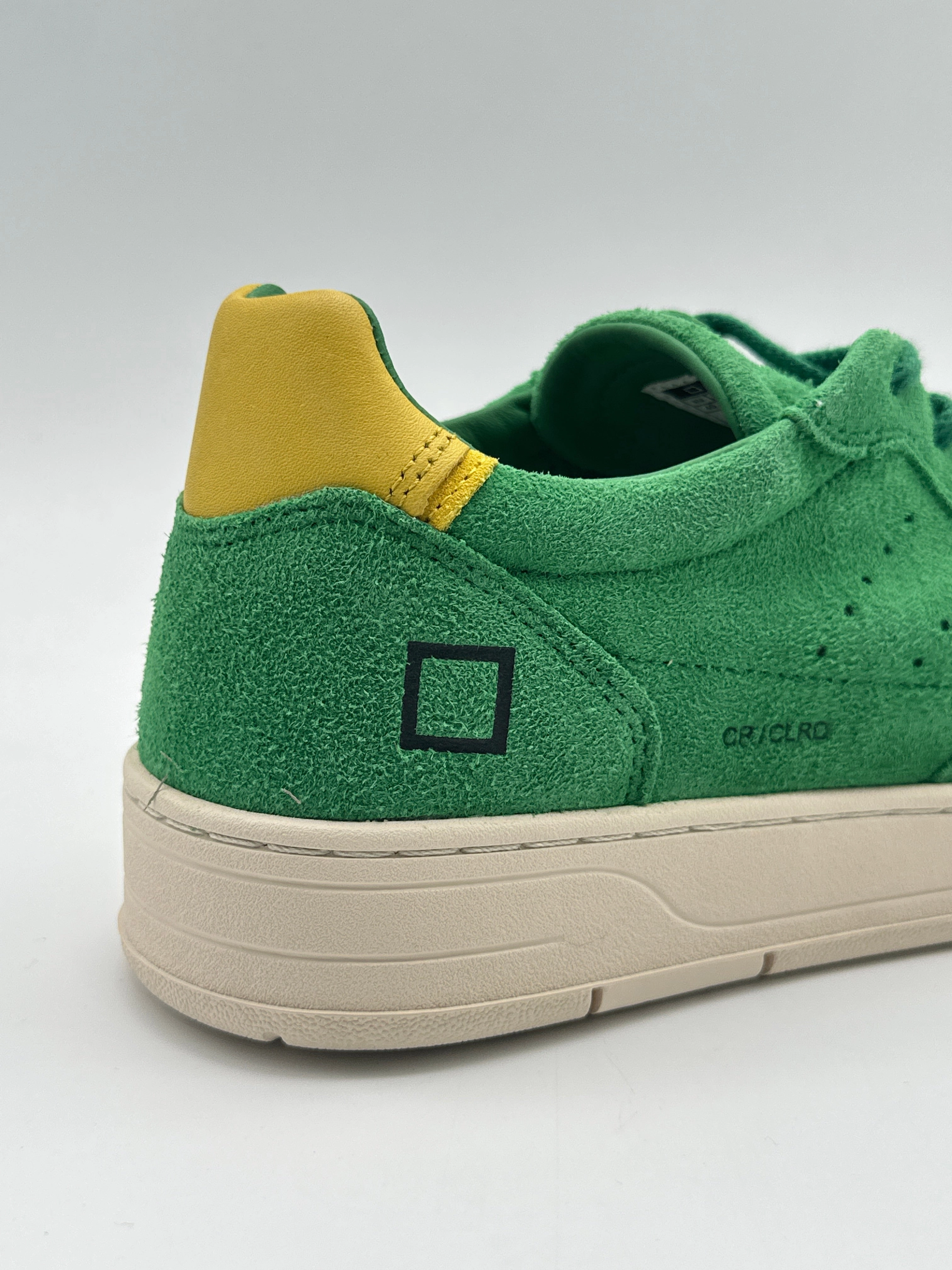 desray new arrivals ladies Sneakers Court 2.0 Colored Green In Pelle E Camoscio new top collection