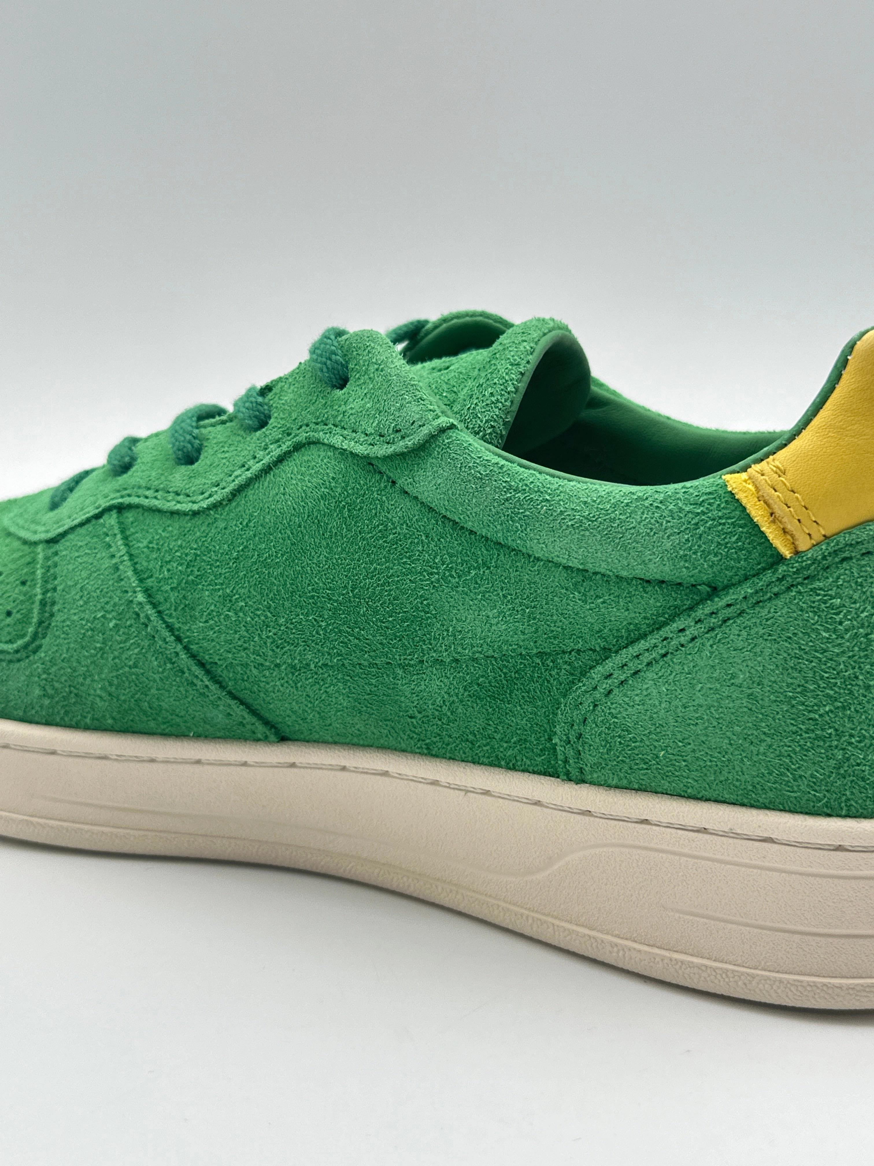 desray new arrivals ladies Sneakers Court 2.0 Colored Green In Pelle E Camoscio new top collection