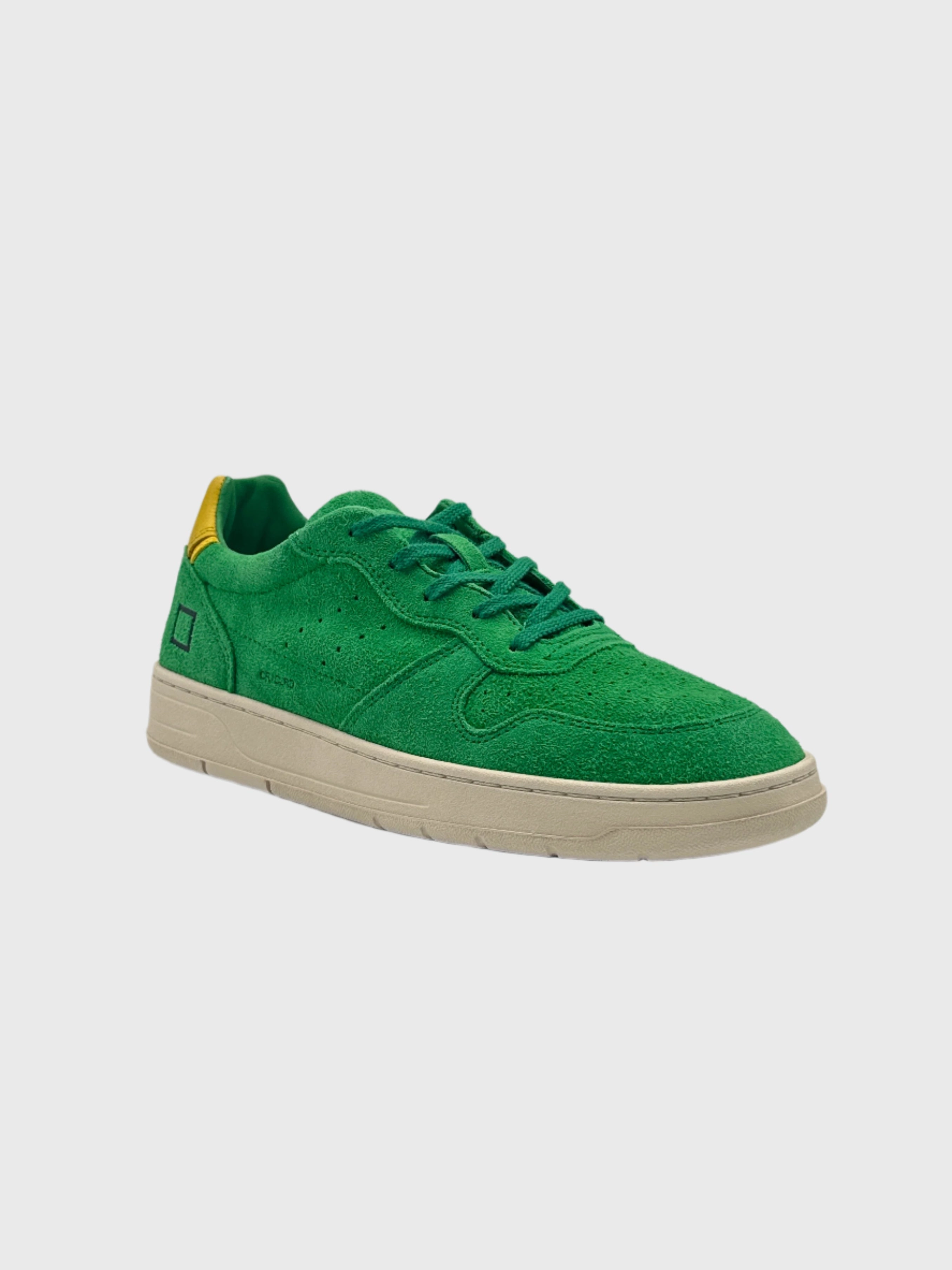 desray new arrivals ladies Sneakers Court 2.0 Colored Green In Pelle E Camoscio new top collection