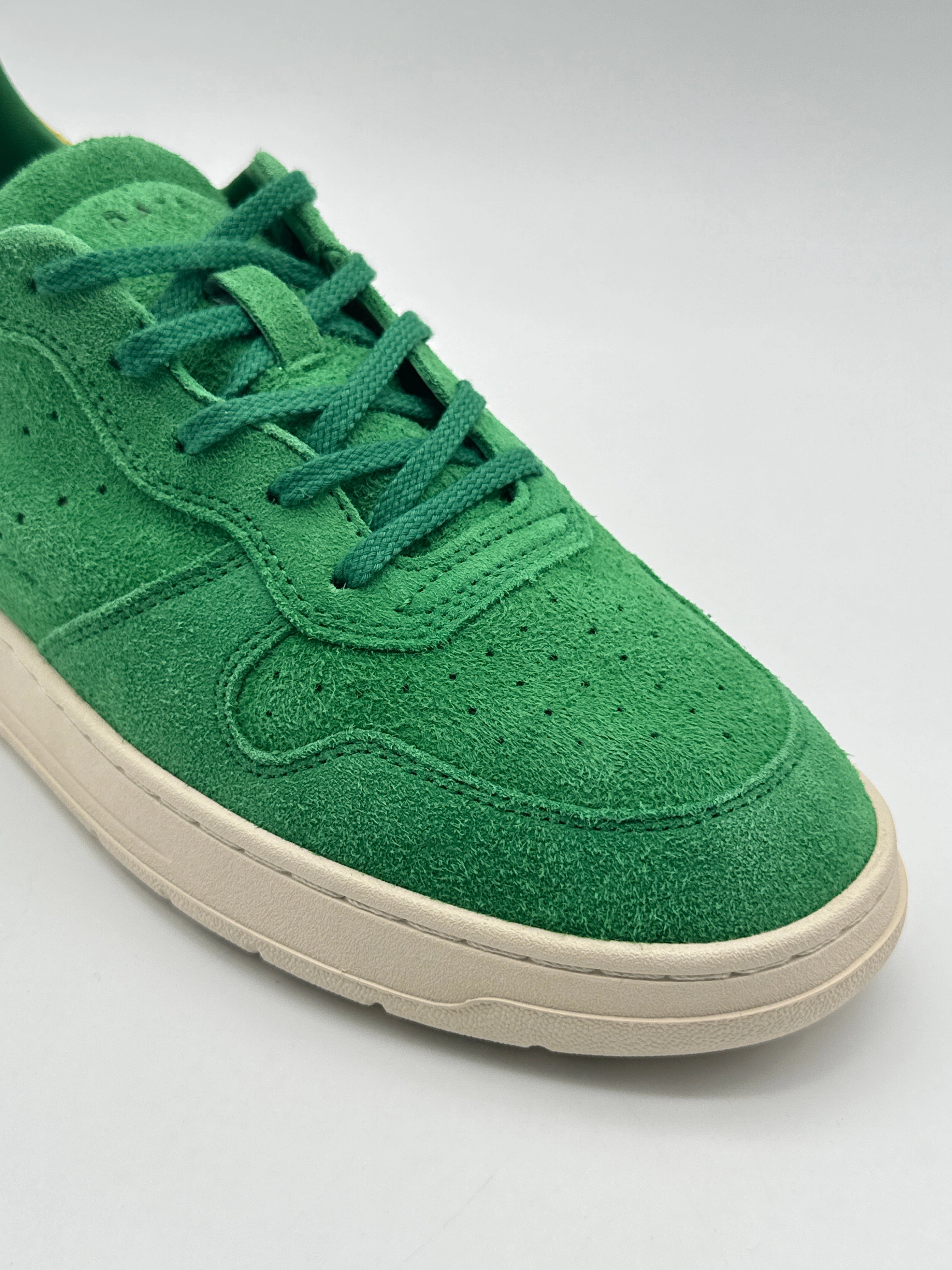 desray new arrivals ladies Sneakers Court 2.0 Colored Green In Pelle E Camoscio new top collection