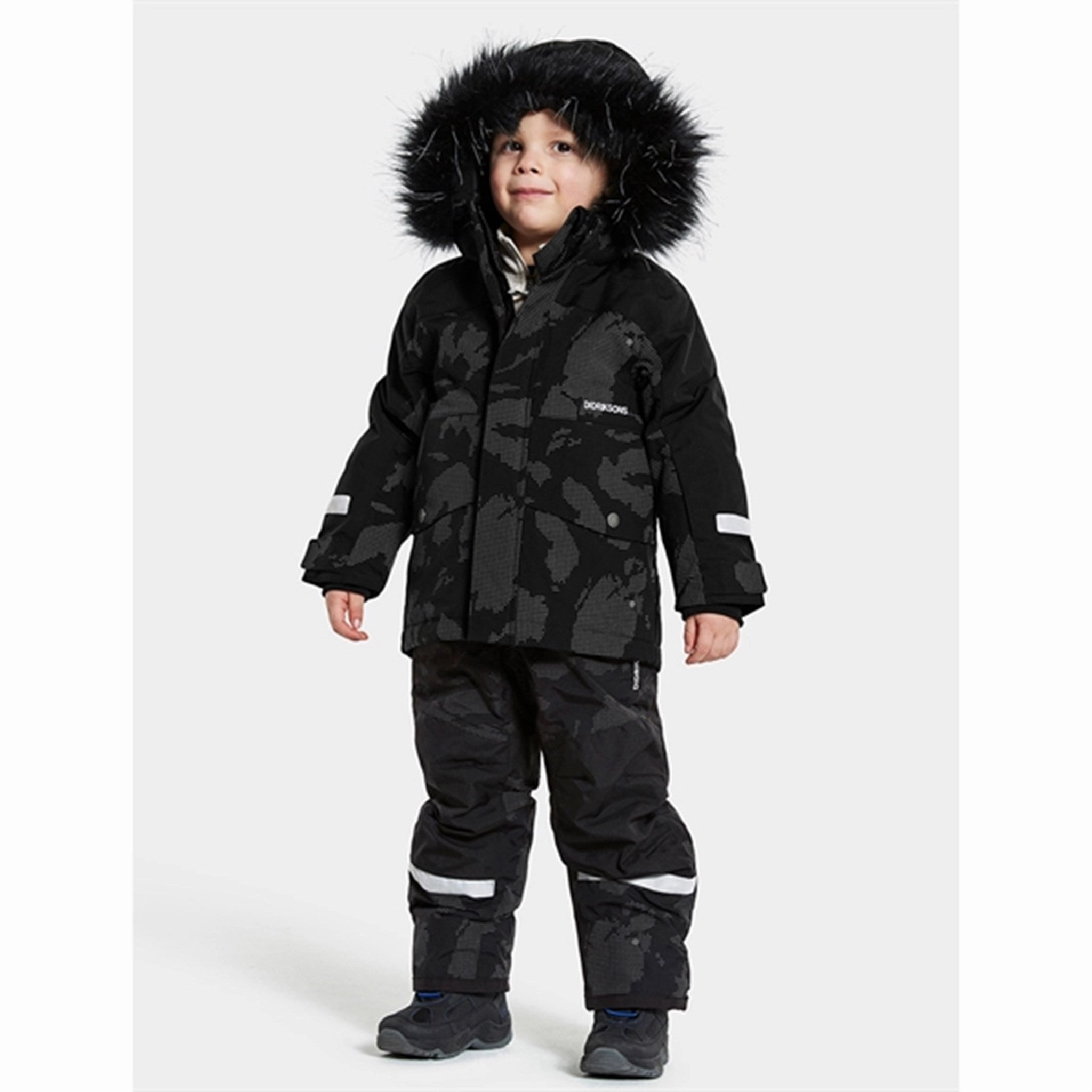 Didriksons Bjrven Island Print Ref Parka Stretchy