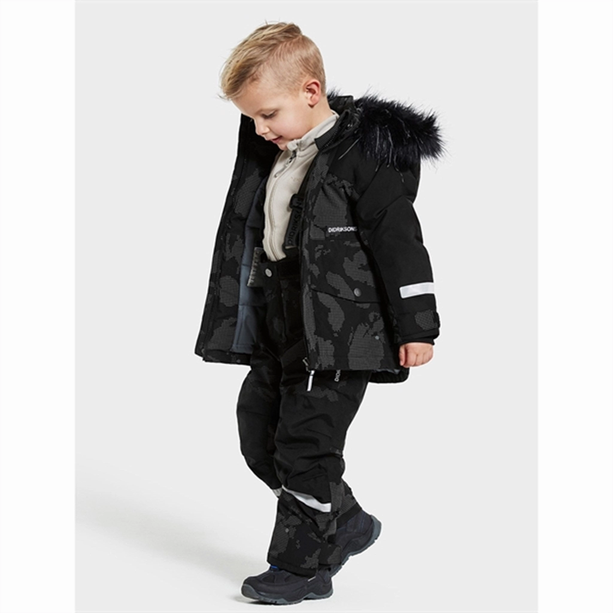 Didriksons Bjrven Island Print Ref Parka Stretchy