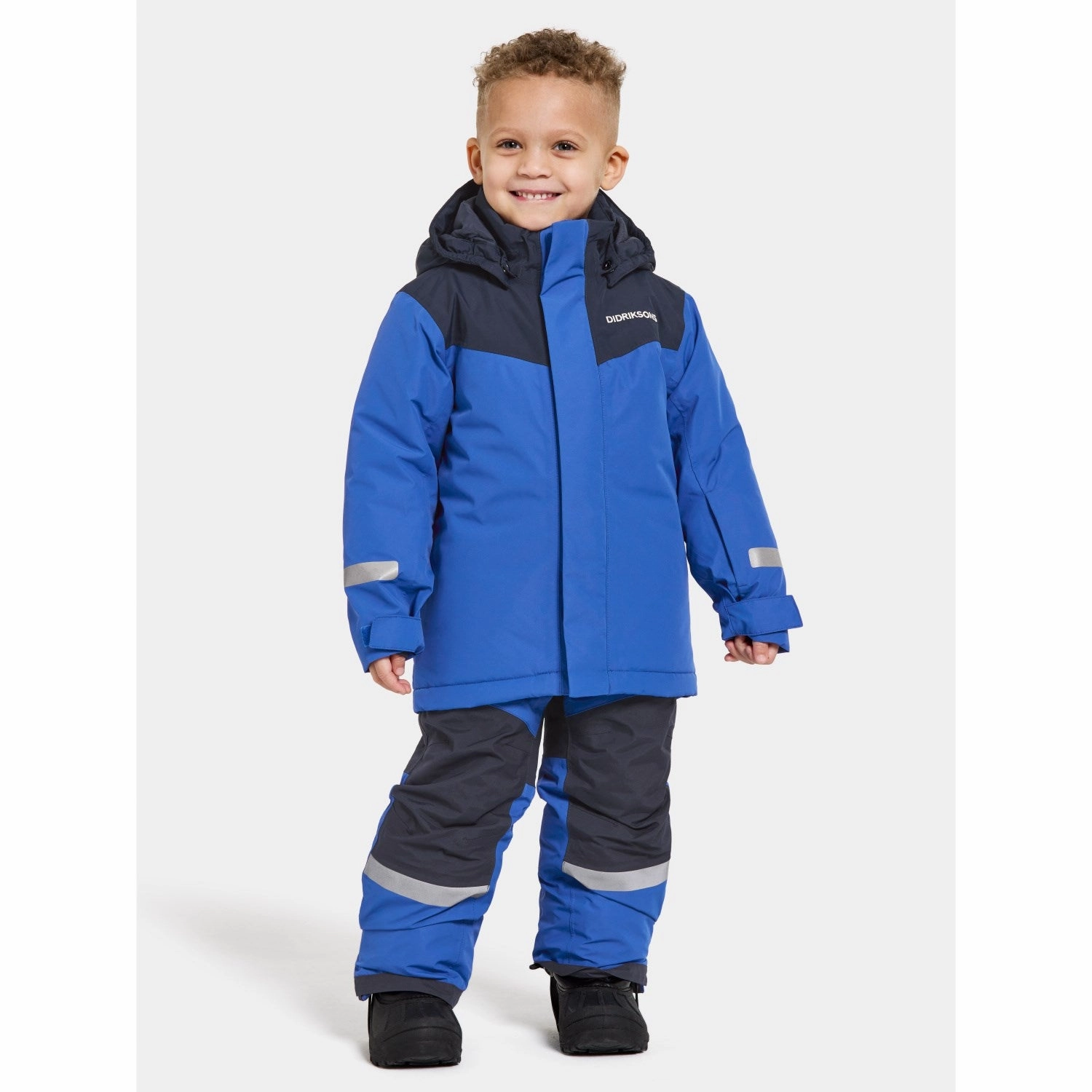 Didriksons Caribbean Blue Skare Kids Set Distinctive