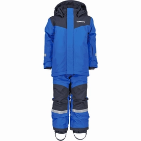 Didriksons Caribbean Blue Skare Kids Set Distinctive Captivating