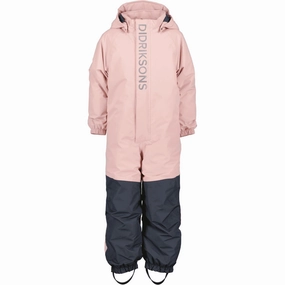 Didriksons Dusty Pink Talvi Kids Coverall Exclusive Pocket