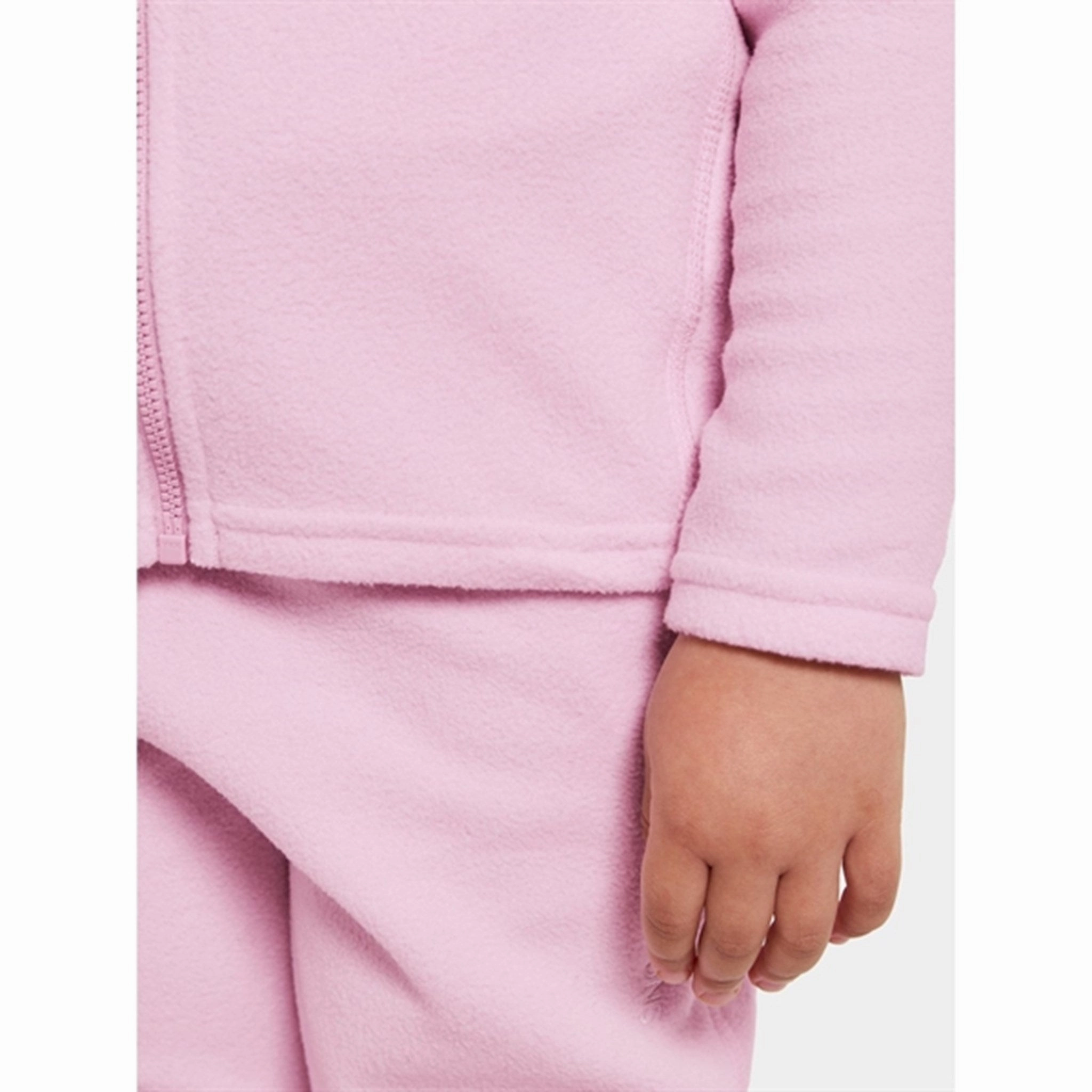 Didriksons Orchid Pink Monte Kids Fleece Cardigan Cozy