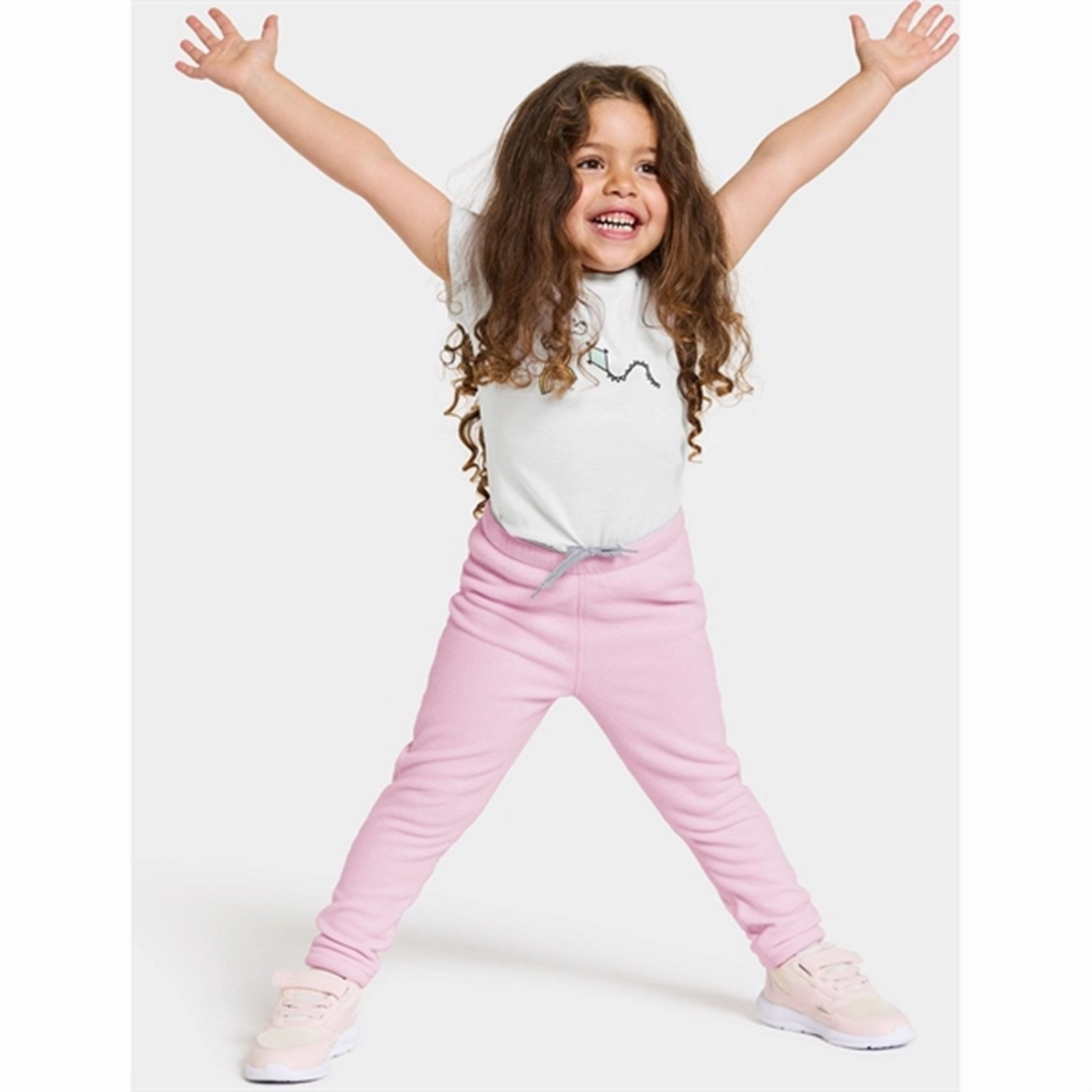 Didriksons Orchid Pink Monte Kids Pants Button