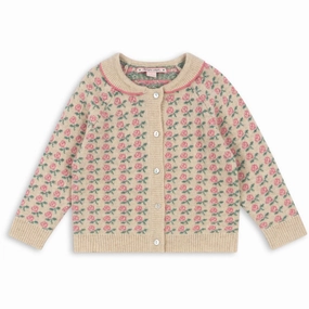 Distinctive Konges Sljd Rose Belou Knit Cardigan Pattern