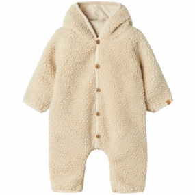 Distinctive Lil'Atelier Sandshell Naolin Sherpa Suit Bow