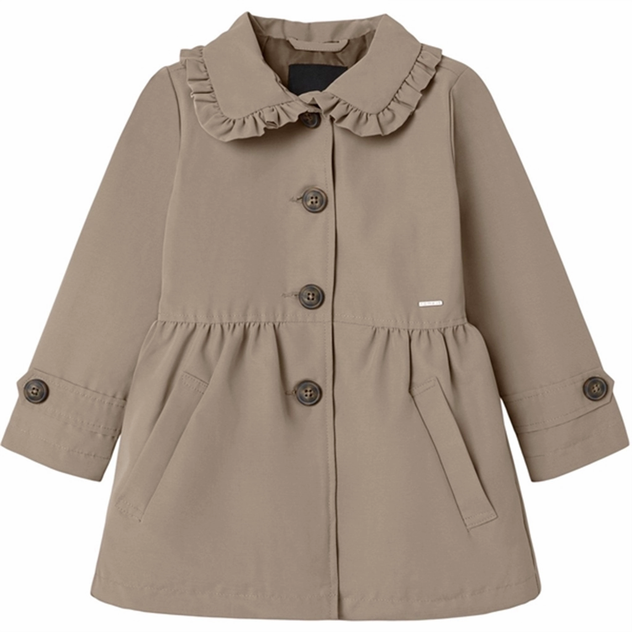 Distinctive Name it Savannah Tan Madelin Trenchcoat Subtle
