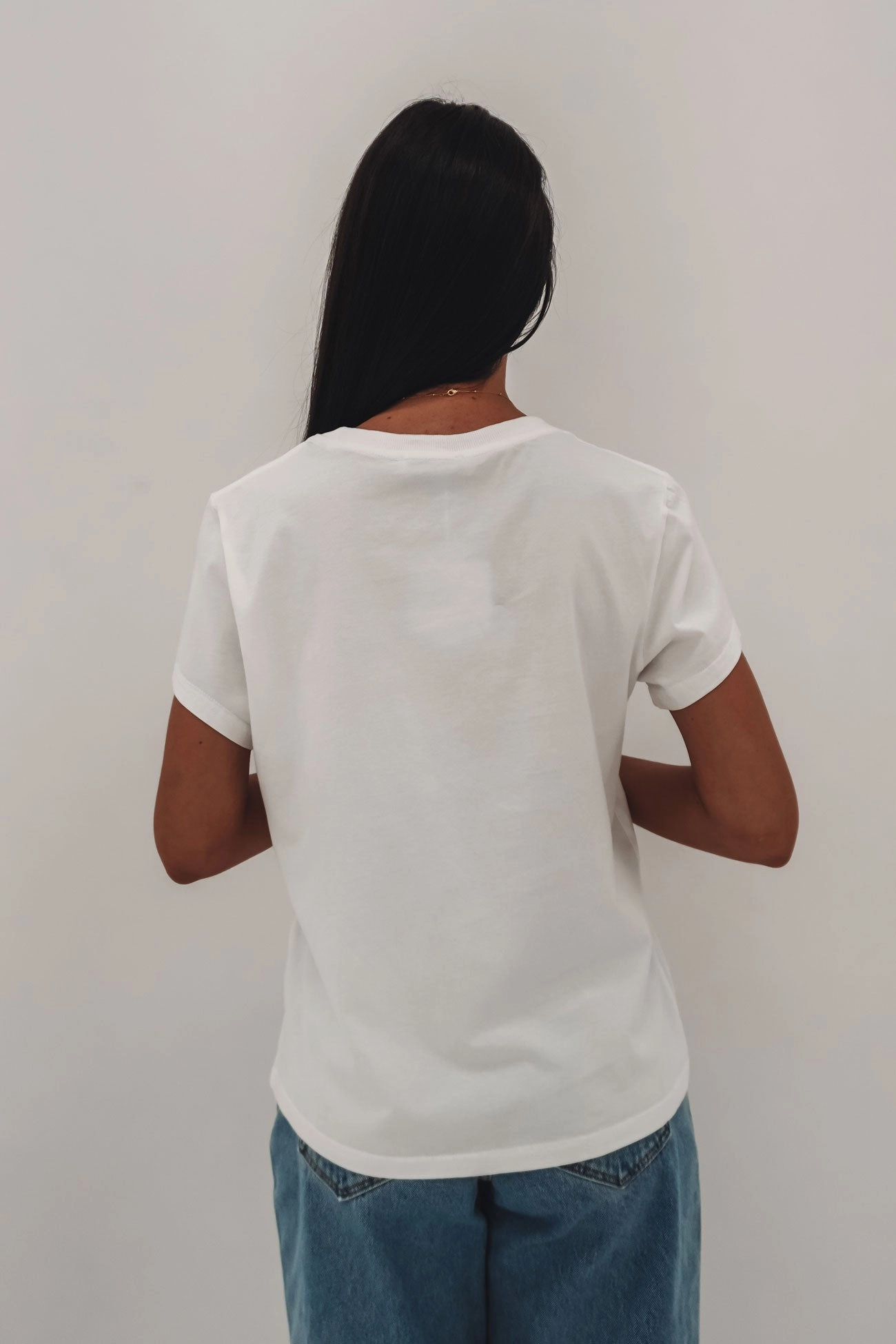 Domani Tee White sale for men