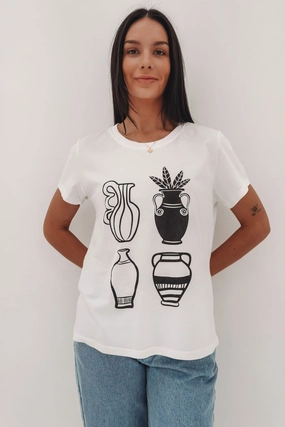Domani Tee White sale for men sale amazon