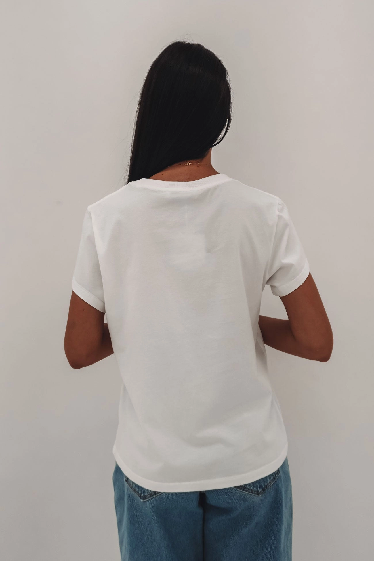 Domani Tee White sale for men