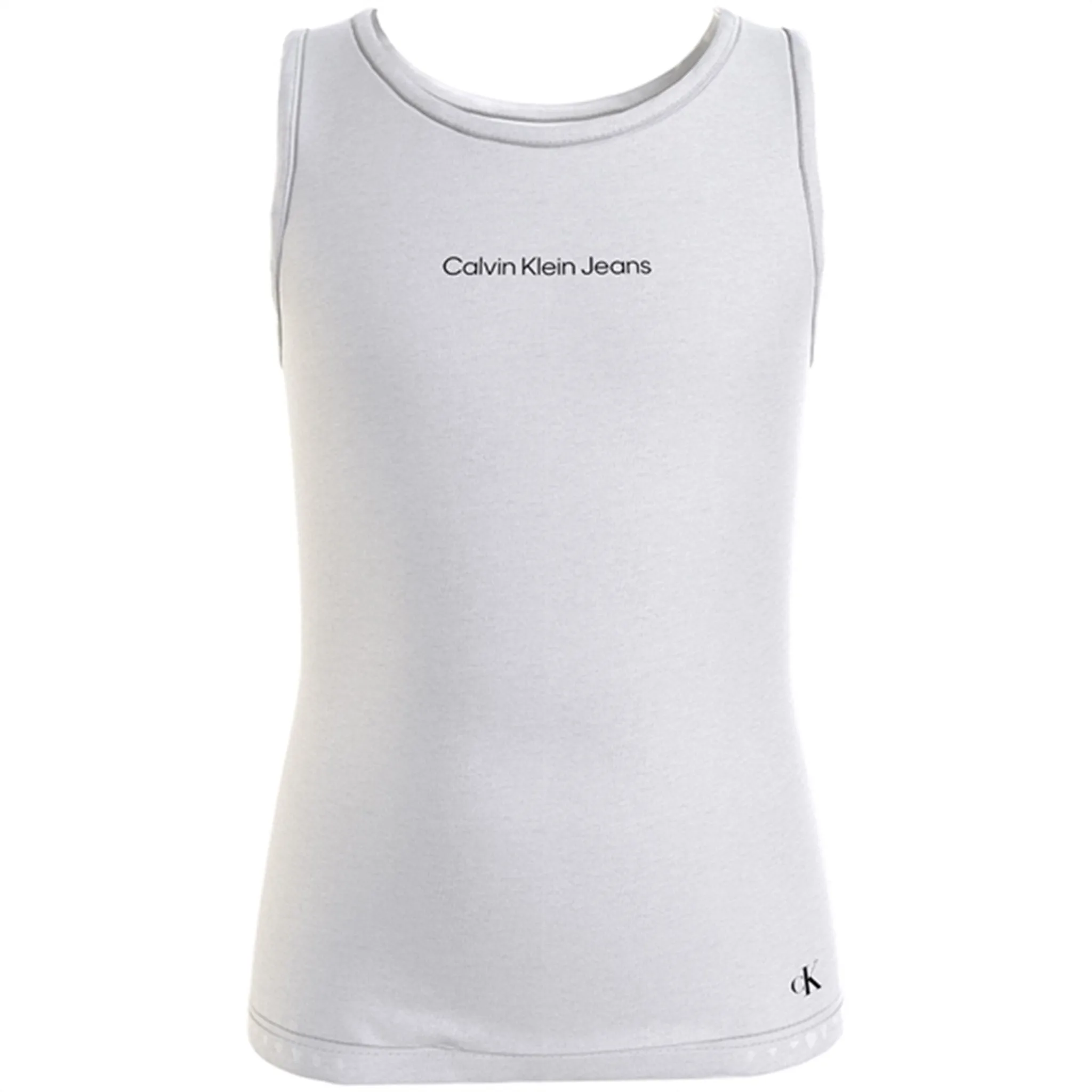 Calvin Klein Logo Tank Top Bright White Renowned Finest