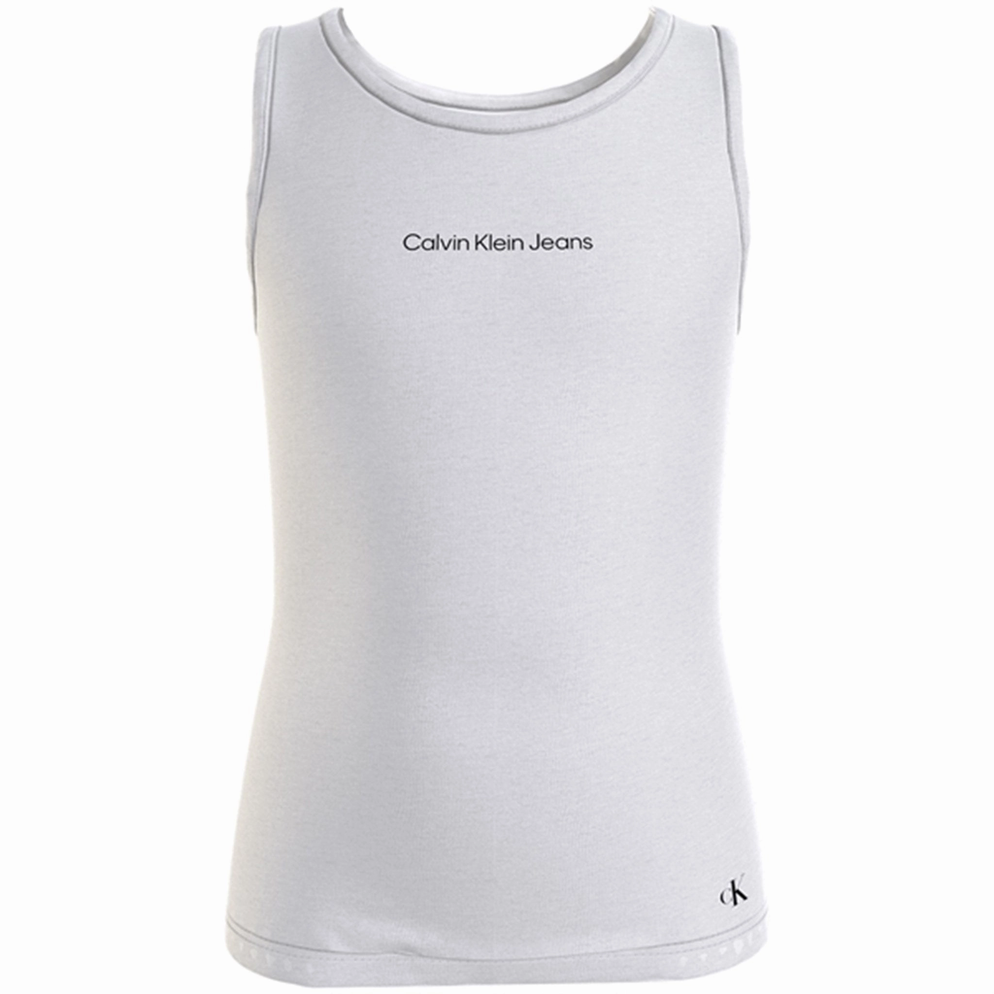 Dominance Calvin Klein Logo Tank Top Bright White Superior