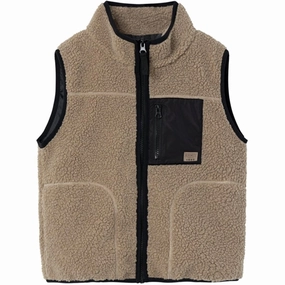 Dominance Name it Savannah Tan Magot Teddy Vest Captivating