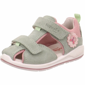 Dress shoes Superfit Lightgreen/Rose Boomeranf Sandal Trail shoes