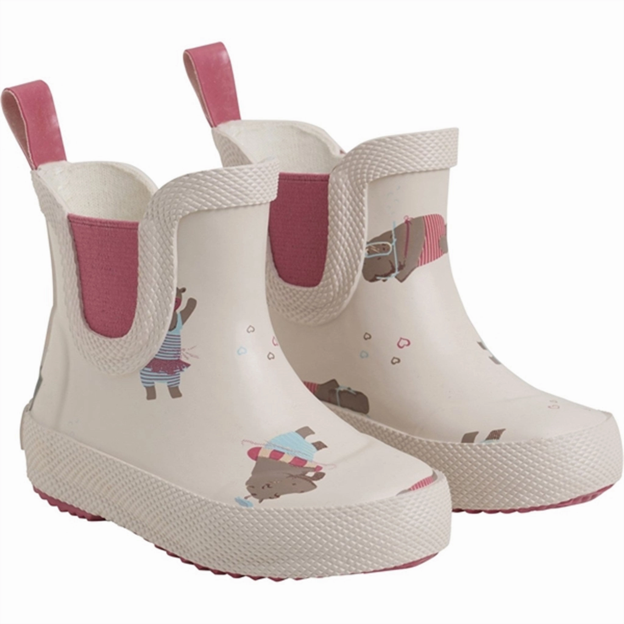 Durable CeLaVi Gummistvler Aop Warm Taupe Vintage