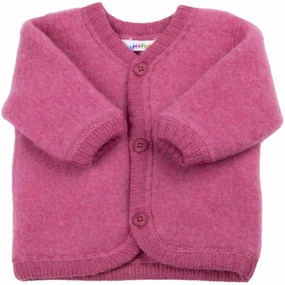 Durable Joha Wool Pink Cardigan Casual