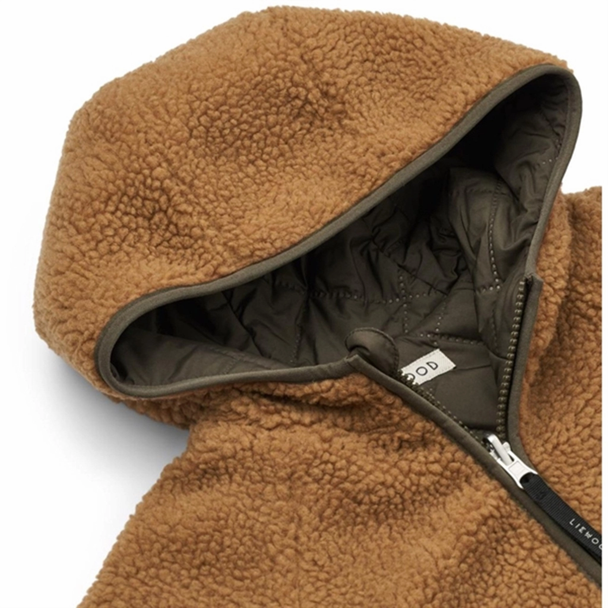 Durable Liewood Jackson Reversible Thermo Jacket Army Brown Mix