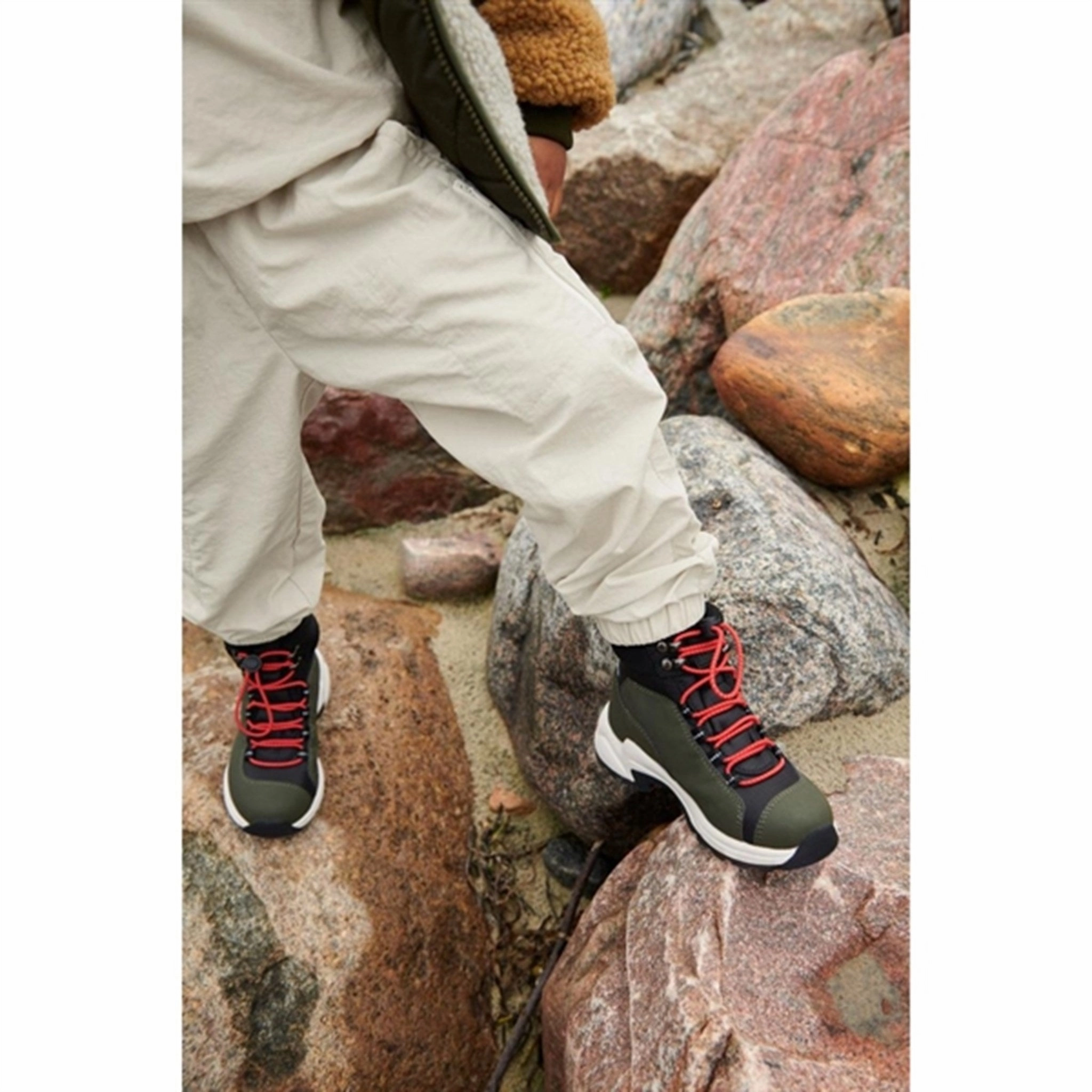 Durable Liewood Jackson Reversible Thermo Jacket Army Brown Mix