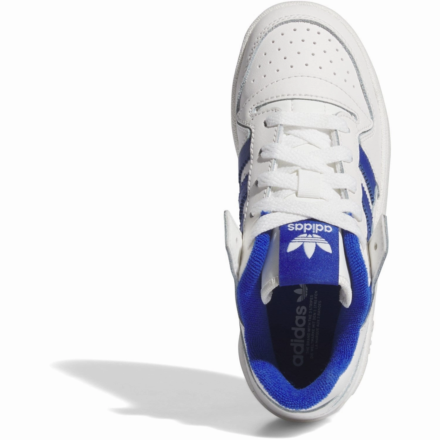 Durable shoes adidas Originals Core White/Team Royal Blue/Core White Forum Low Cl C Sneakers