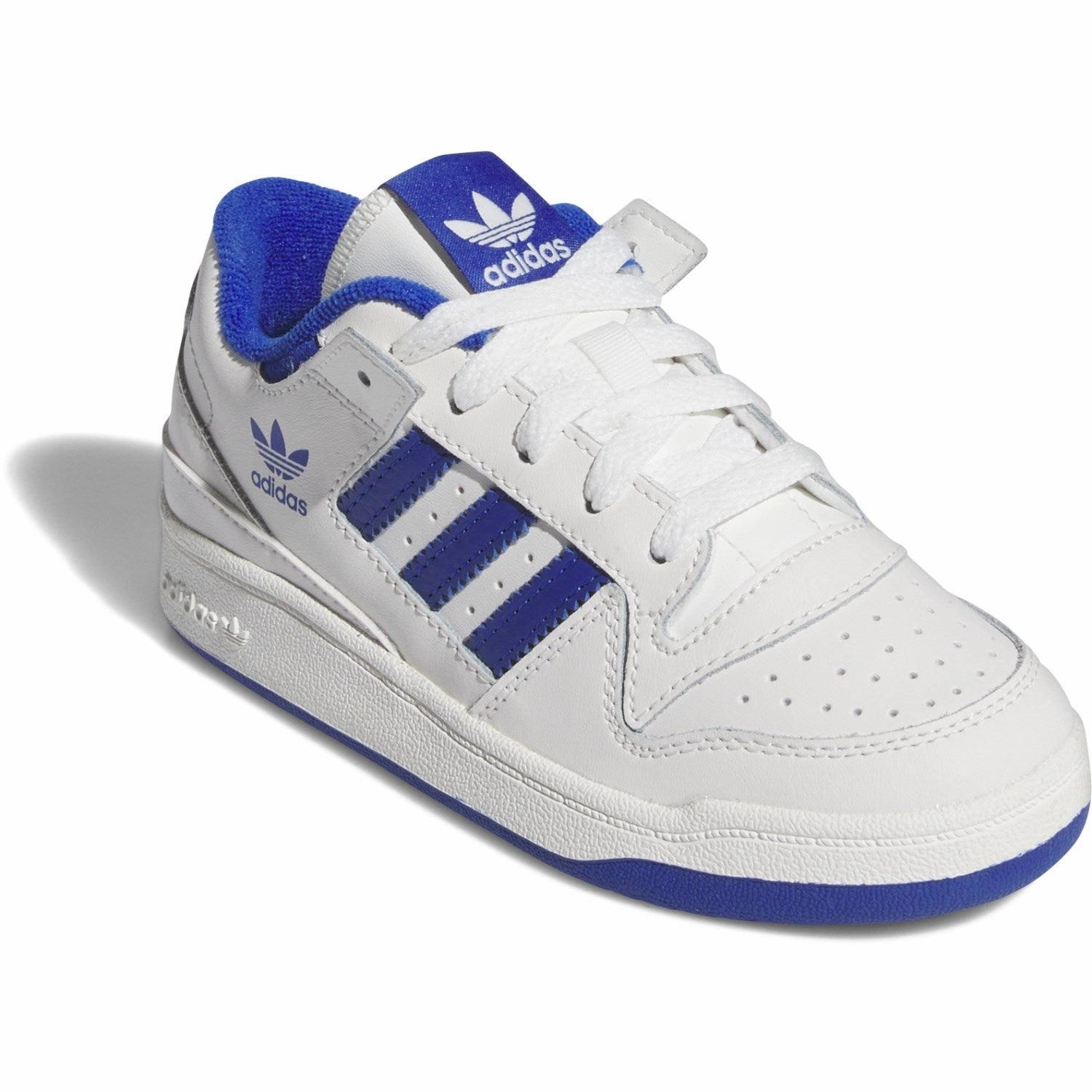 Durable shoes adidas Originals Core White/Team Royal Blue/Core White Forum Low Cl C Sneakers