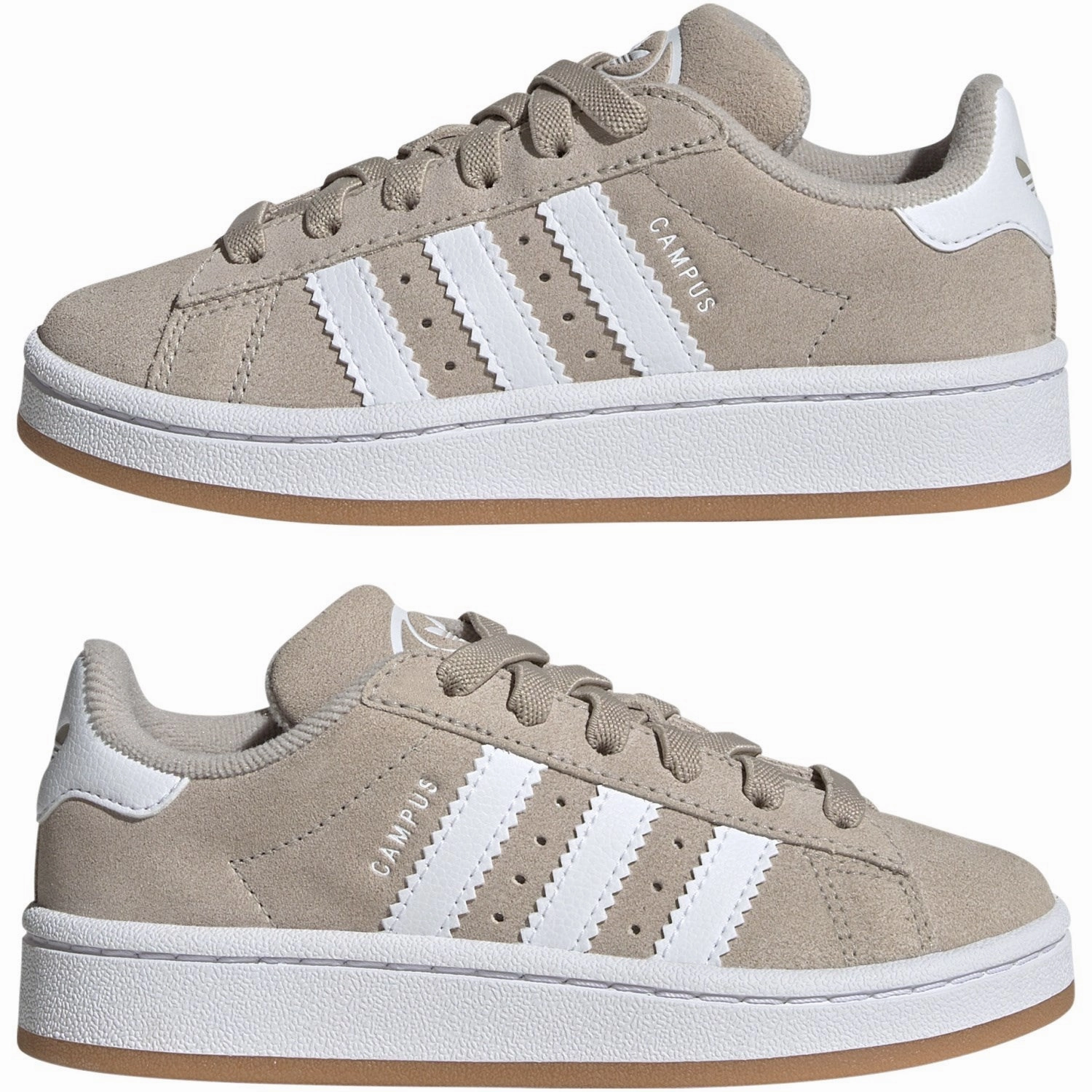 Durable shoes adidas Originals Wonder Beige/Cloud White/Gum Campus 00S C Sneakers