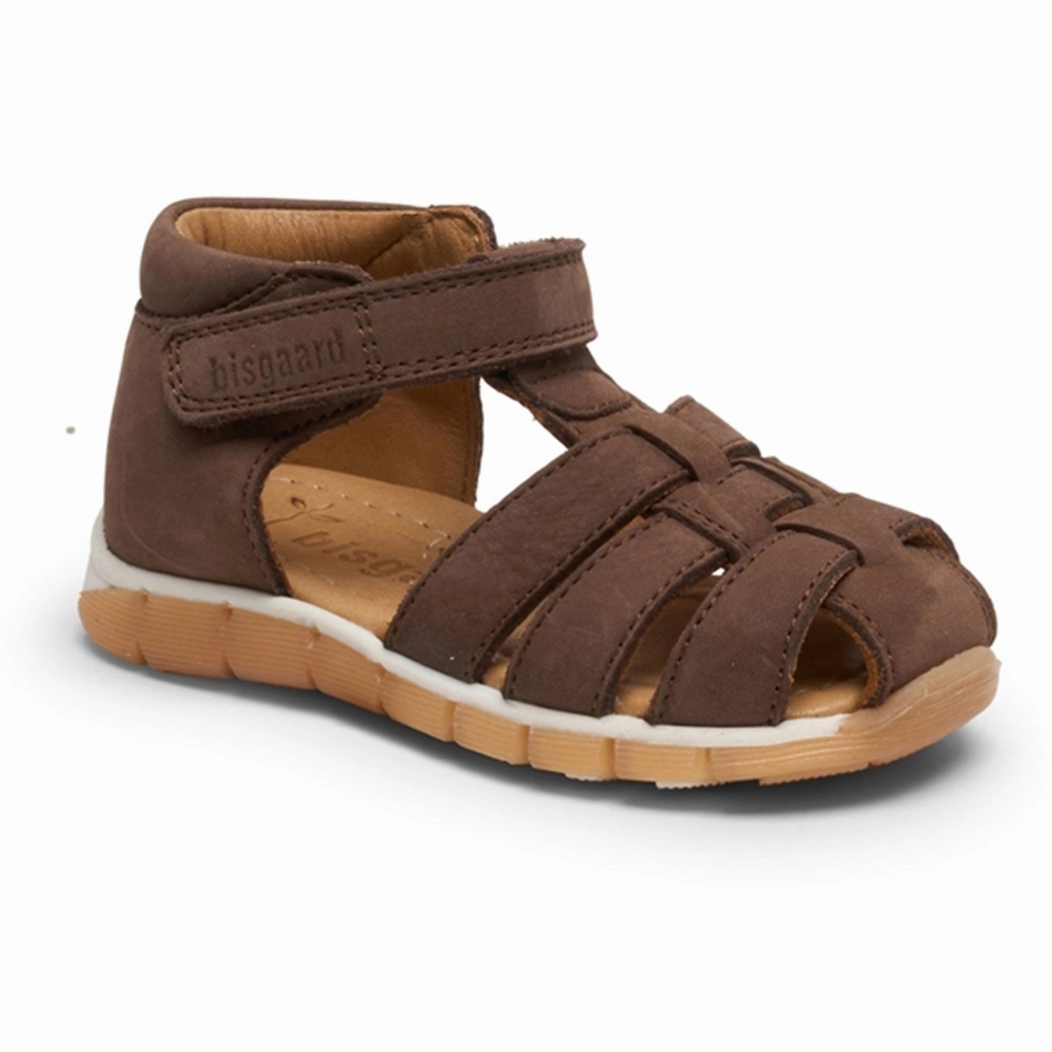 Durable shoes Bisgaard Billie Sandal Brown Modern shoes
