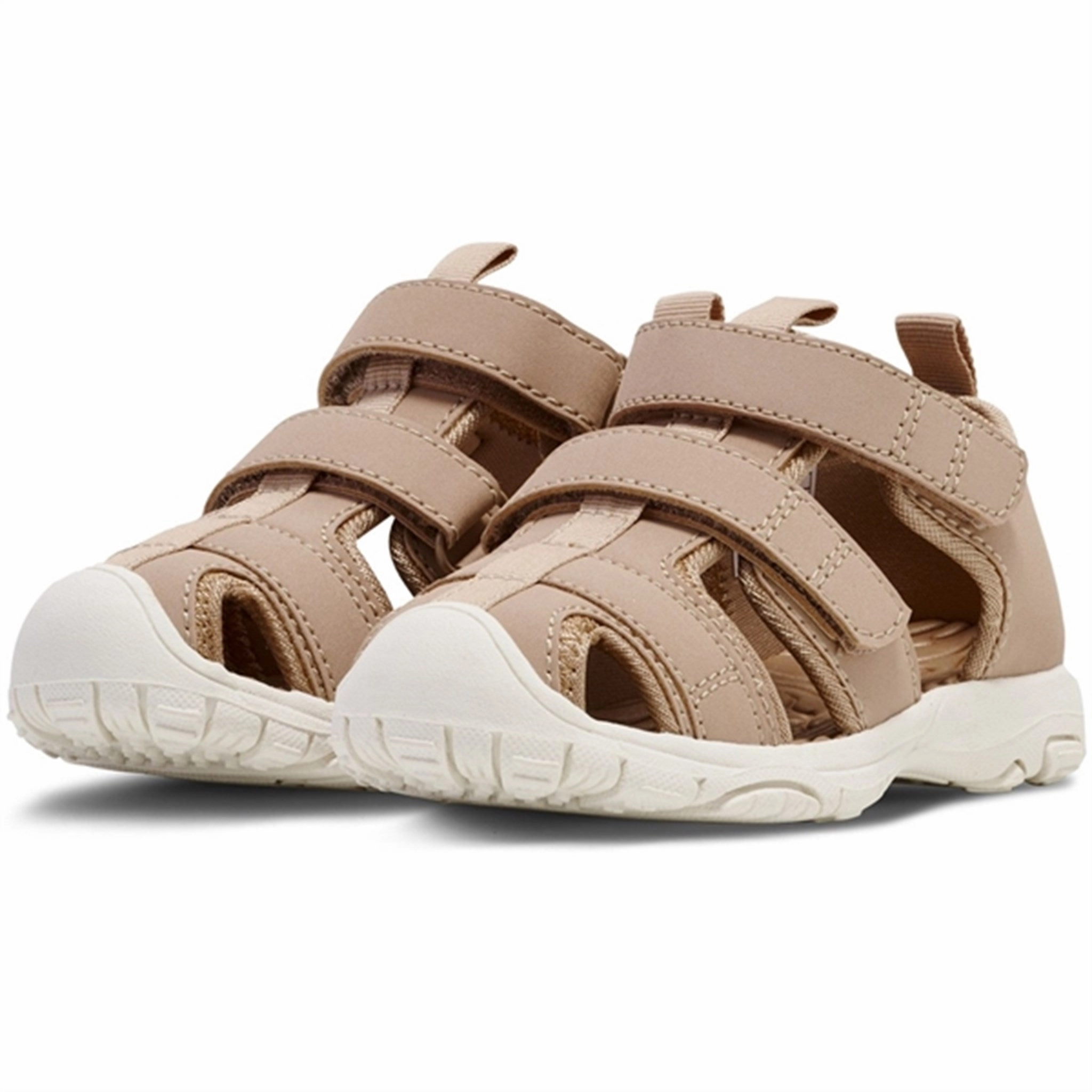 Durable shoes Hummel Sandal Velcro Infant Warm Taupe
