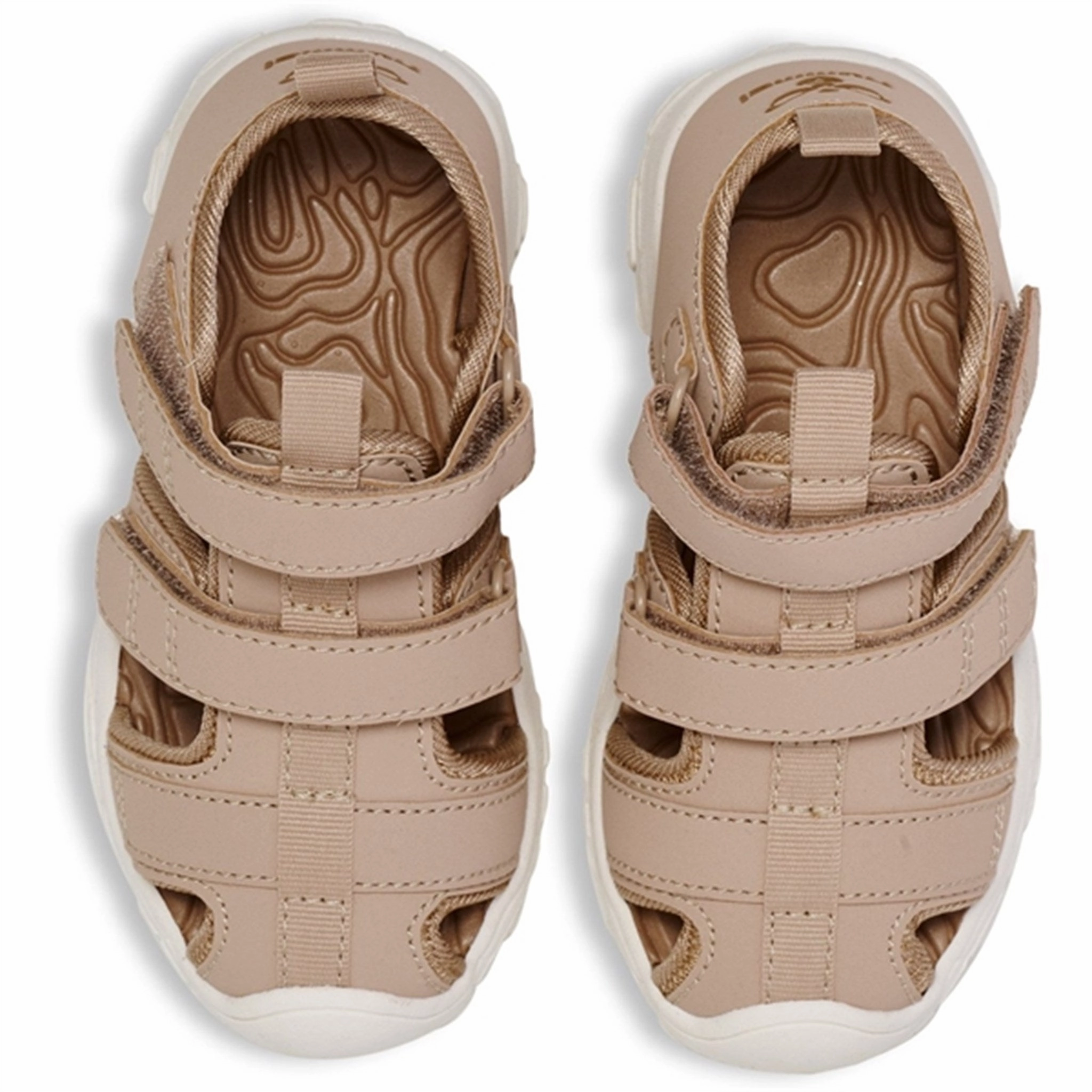 Durable shoes Hummel Sandal Velcro Infant Warm Taupe