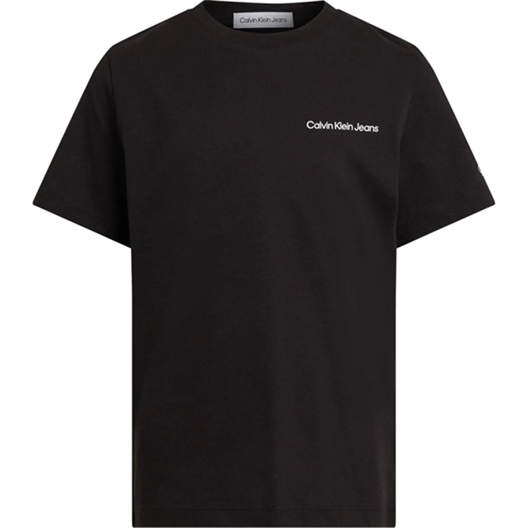 Eco-friendly Calvin Klein Chest Inst. Logo T-Shirt Ck Black Classic