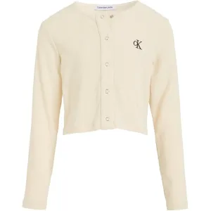 Eco-friendly Calvin Klein Light Crinkle Cardigan Whitecap Gray Sophisticated