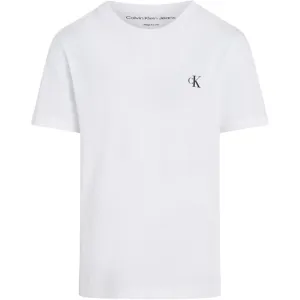 Eco-friendly Calvin Klein Monogram T-Shirt 2-Pack White / Fanfare Enchanting