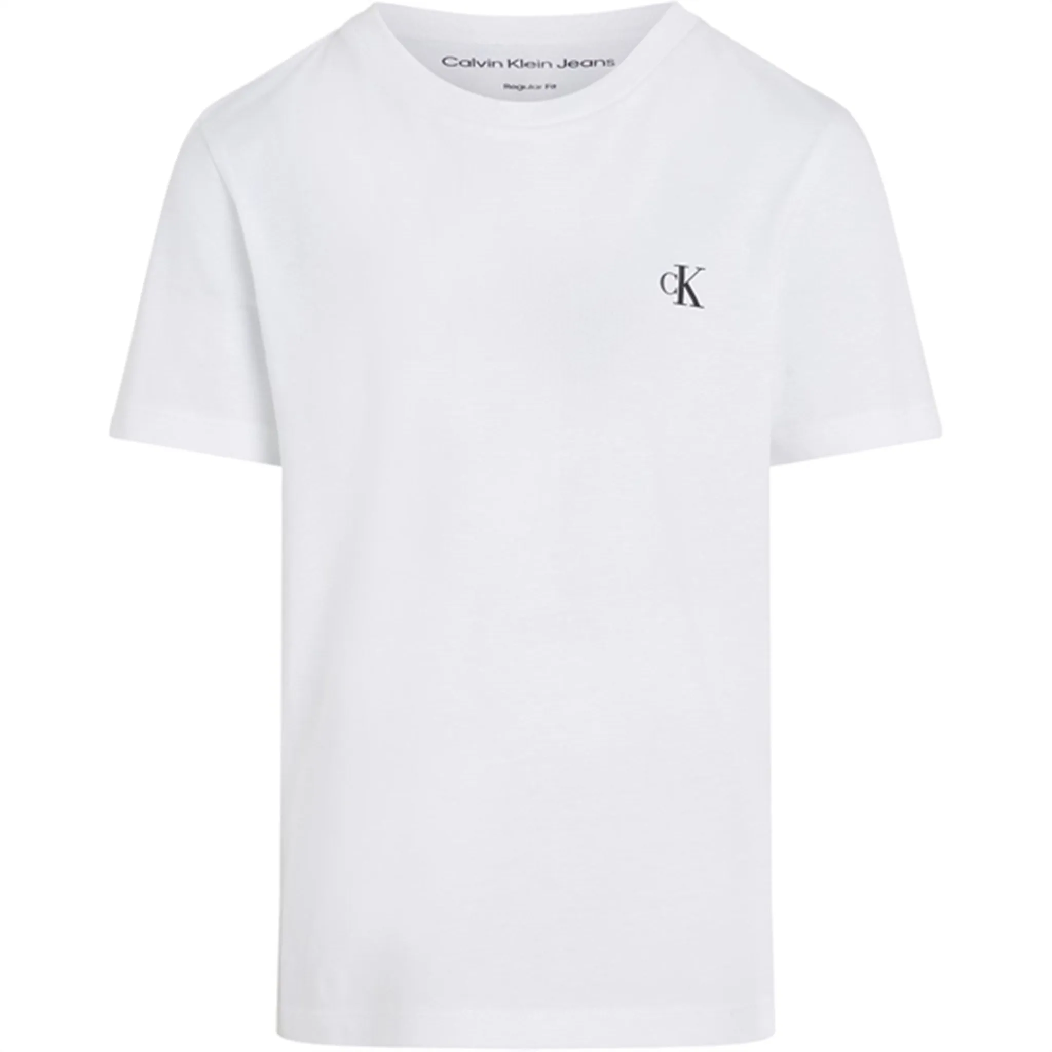 Eco-friendly Calvin Klein Monogram T-Shirt 2-Pack White / Fanfare Enchanting