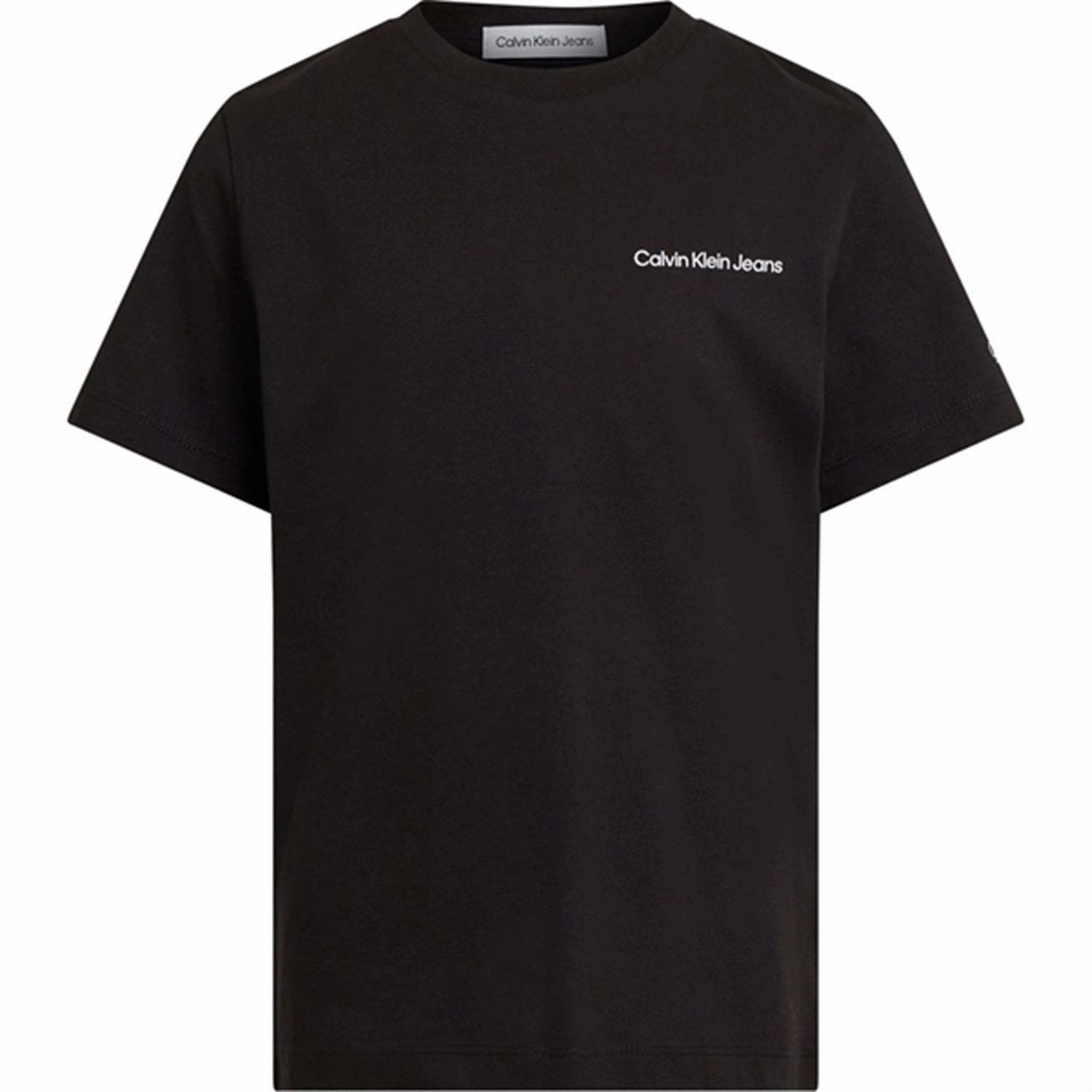 Eco-friendly Calvin Klein Chest Inst. Logo T-Shirt Ck Black Classic