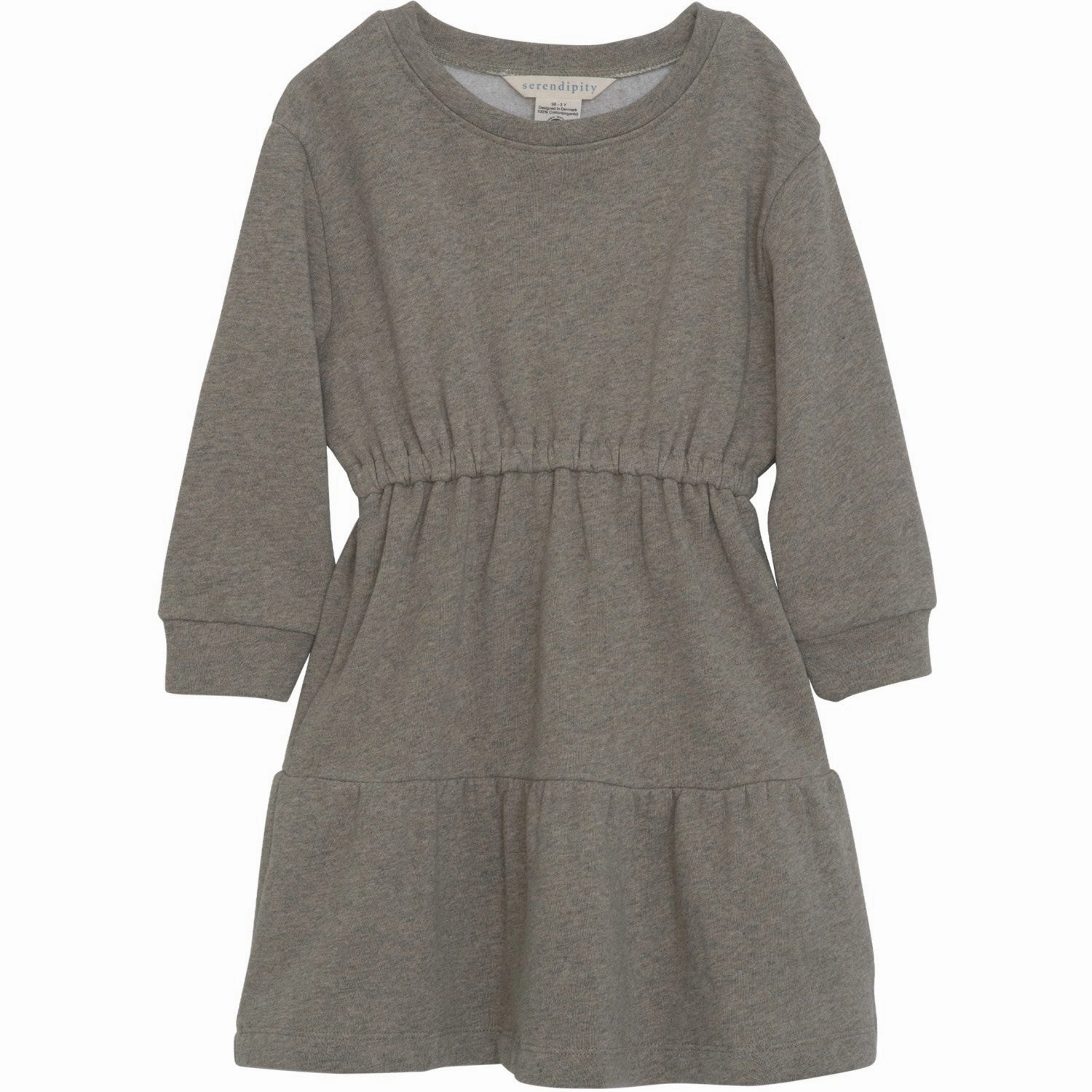 Luxurious Serendipity Taupe Sweat Dress Upscale