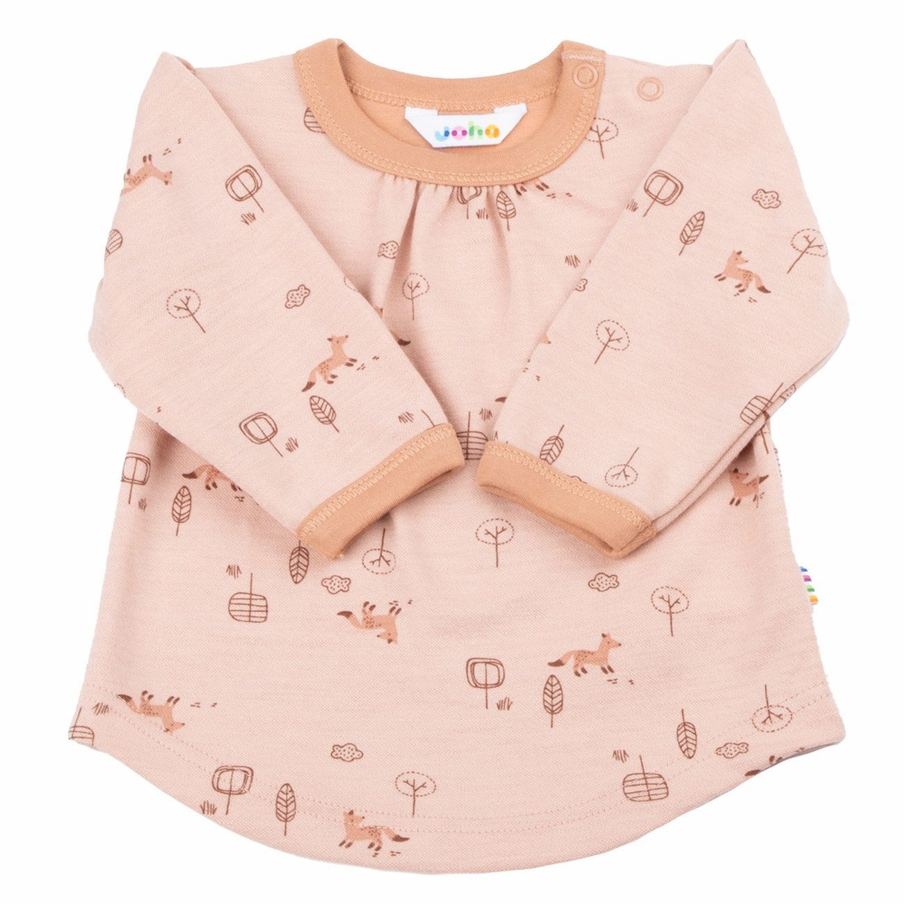 Edgy Joha Peach Blouse Formal