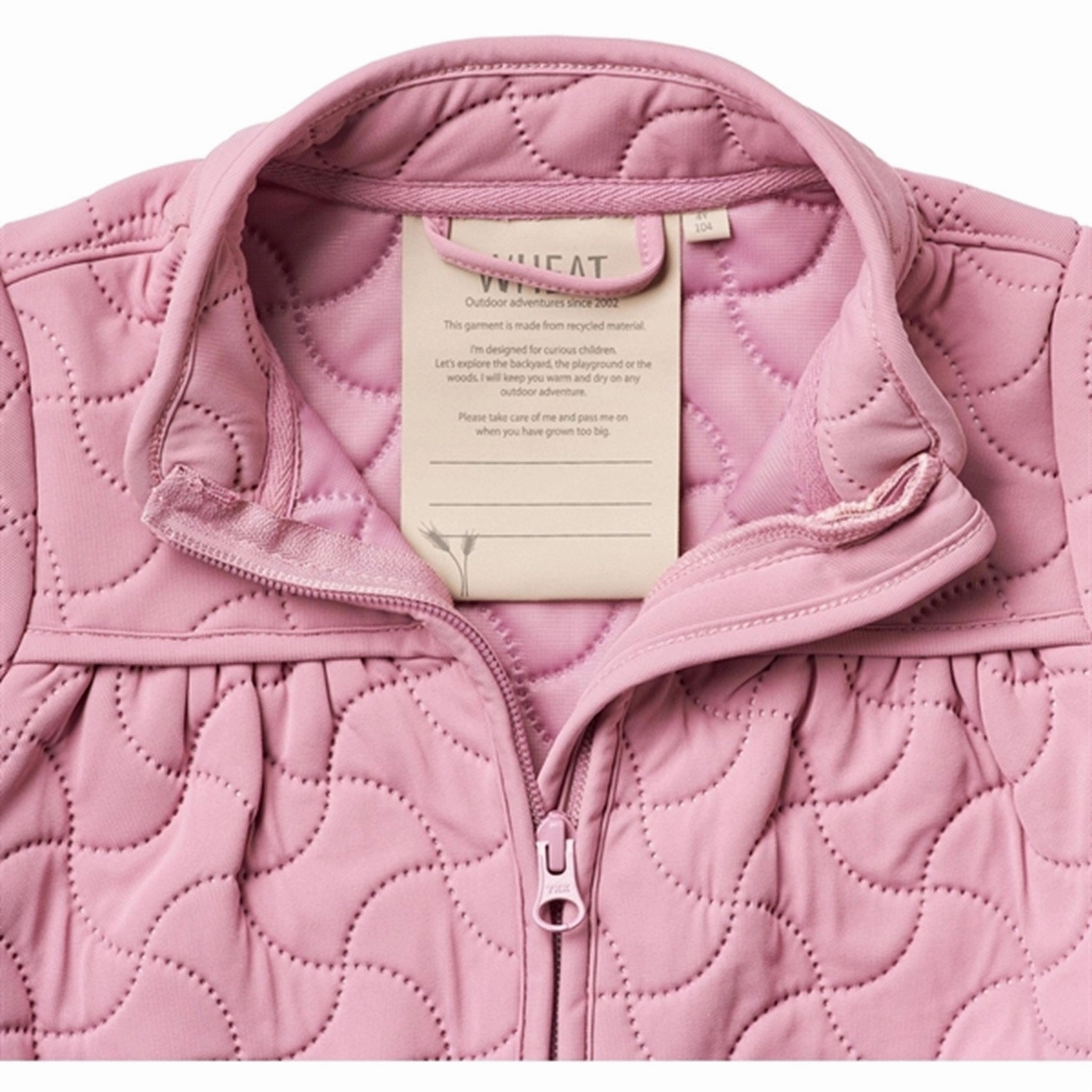 Edgy Wheat Thermo Spring Lilac Jacket Thilde