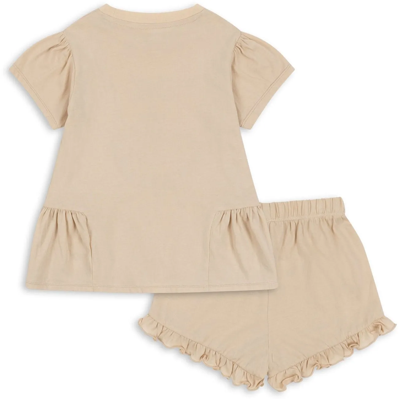Effortless Konges Sljd Smoke Gray Famo Frill Set