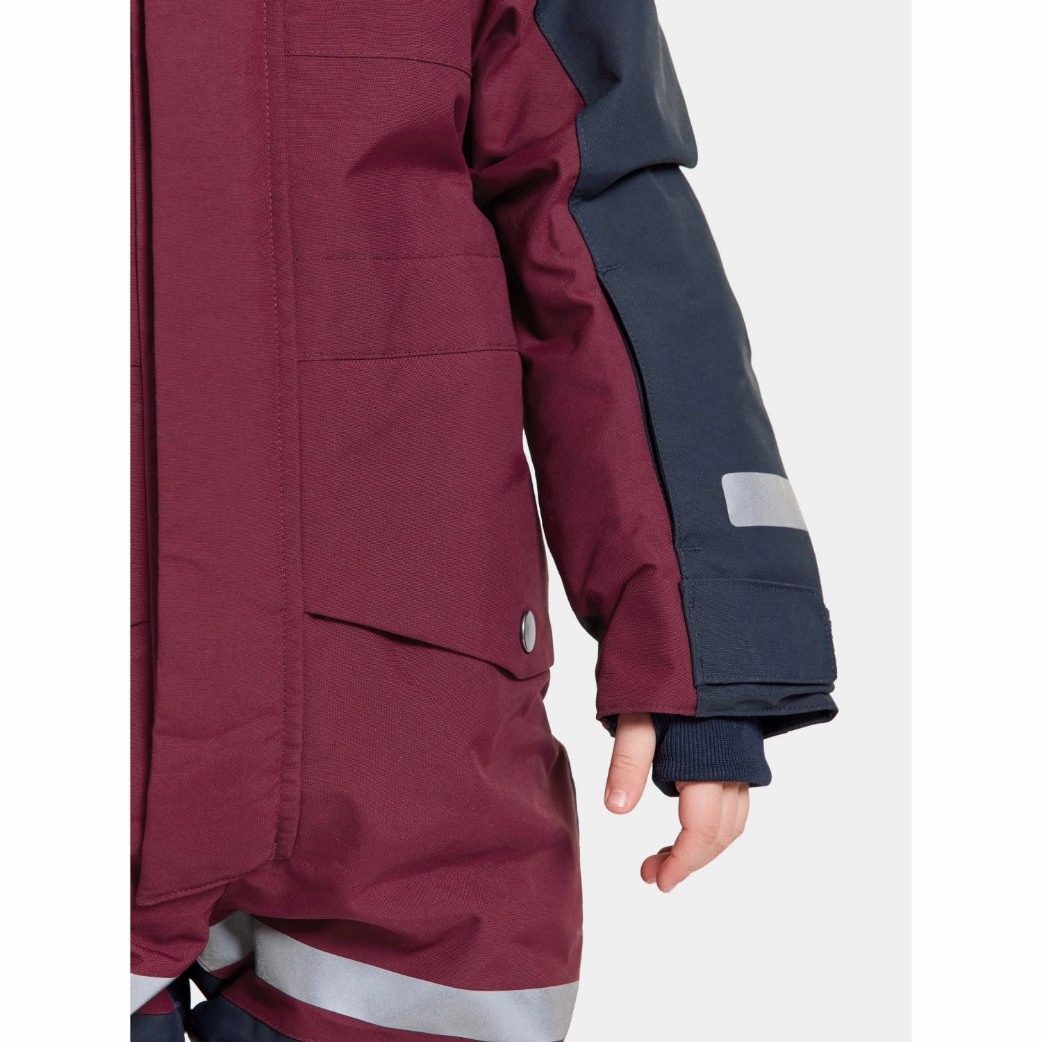 Effortless Didriksons Rusty Wine Bjrven Kids Coverall 17