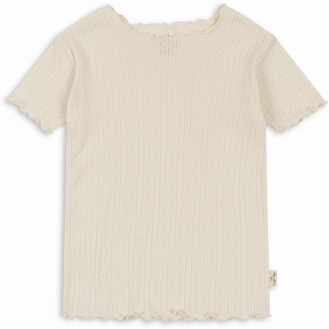 Effortless Konges Sljd Antique White Minnie T-shirt Pleat